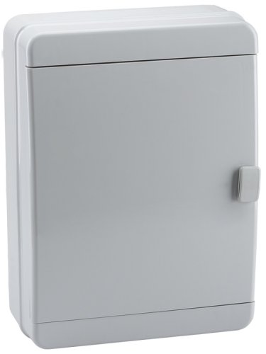 Бокс пластиковый Кэаз OptiBox ЩРН-П-24 P-BNN-3-24-IP65 (410х300х153мм) IP65 серая дверца картинка 